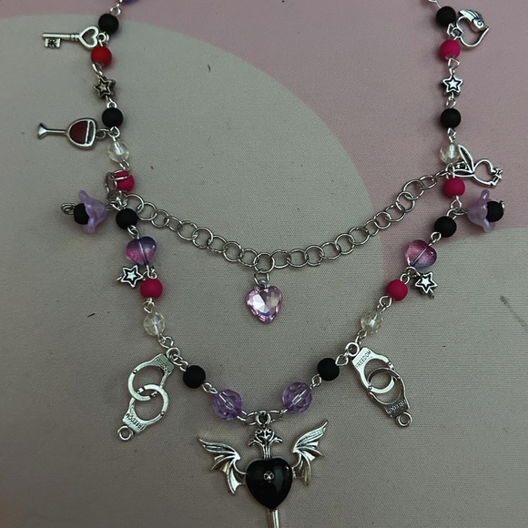 Angeldust inspired necklace - Picture 2 of 3